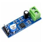LM386 audio amplifier board pinout input output wiring view