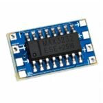 MAX3232 mini RS232 to TTL module board for DIY serial interfacing tasks.
