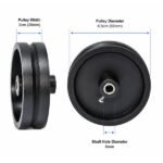 Pulley Wheel 6.5cm x 4cm Gear Motor Belt Drive