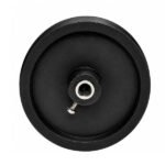 Pulley Wheel 6.5cm x 4cm Gear Motor Belt Drive front view
