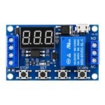 Single Channel Power Relay Module Adjustable Timer front