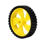 Robot Car Wheel 45mm x 11mm BO Motor Narrow Rubber