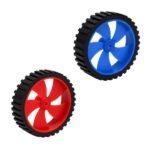 Robot Car Wheel 45mm x 11mm BO Motor Narrow Rubber