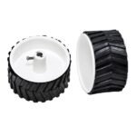 Robot Wheel 70mm x 40mm DC Gear Motor 6mm