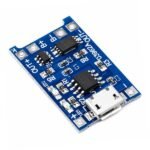 TP4056 1A Lithium Battery Charger Module Micro USB front view