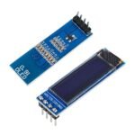 0.91 inch OLED display 2.8V 5V ESP32 Arduino side view