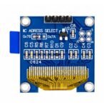 0.96 Inch I2C 4-Pin OLED Display Module 128x64 back view