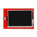 2.4 inch TFT display shield 240x320 colour resistive touch side view