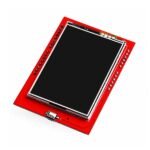 2.4 inch TFT display shield 240x320 colour resistive touch top view