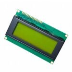 2004 LCD Display Module Green 20x4 Arduino front view