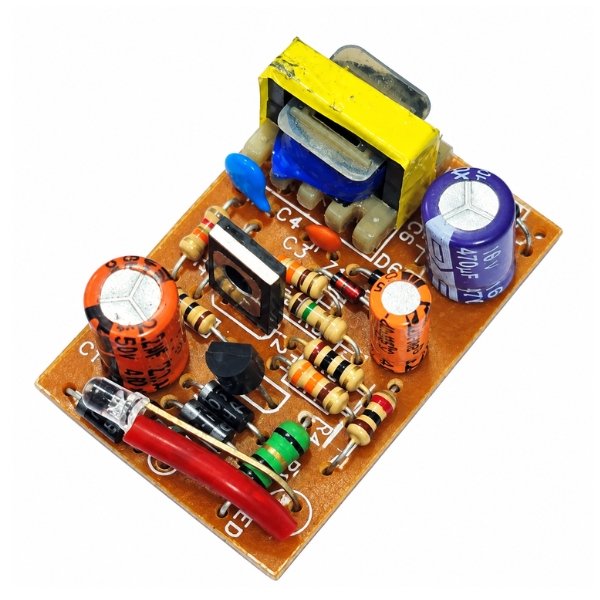 220V AC to 12V DC Power Supply Board 1Ampere front view