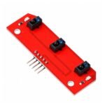 3-Way IR Line Following Sensor Module TCRT5000 three channel front view