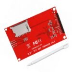 3.5 inch TFT ILI9488 display 56x98mm PCB side view