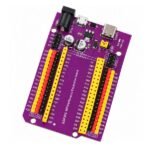 38-Pin ESP32 Expansion Board with USB type-c and micro usb side view