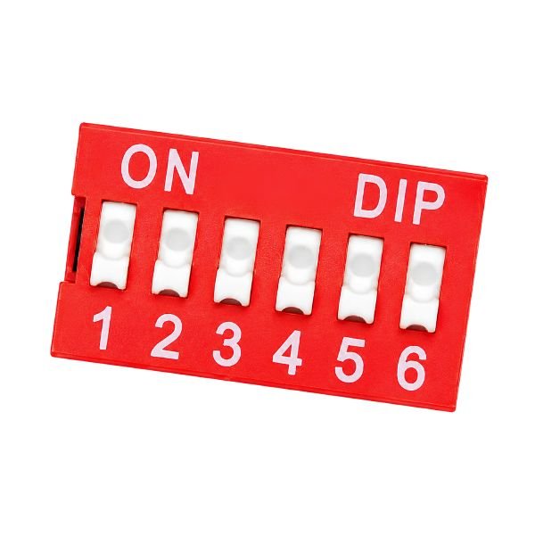 6-way-slide-dip-switch-2-54mm-pitch-front-view 6 Way Slide DIP Switch 2.54mm pitch front view full detail