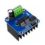 BTS7960B 43A H-Bridge High-Power Motor Driver Module front view