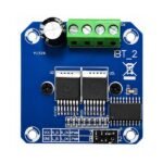 BTS7960B H-bridge motor driver complete top angle full view