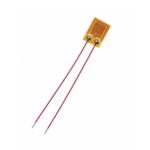 Strain gauge sensor foil grid and lead wire solder