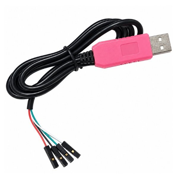CP2102 USB to TTL RS232 Serial Converter Cable 90cm front view