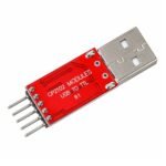 CP2102 module 5-pin TTL header 3.3V TXD RXD GND 5V pins