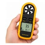 Handheld digital anemometer 105x40x18mm compact body