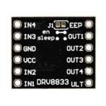 DRV8833 2 Channel Motor Driver Module back view