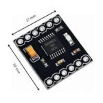DRV8833 2 Channel Motor Driver Module 17x19mm side view