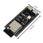 ESP32-S3 N16R8 Dual Type-C Development Board U.FL antenna ruler view