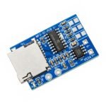 GPD2846A MP3 Decoder Board TF card slot 2W amplifier front view
