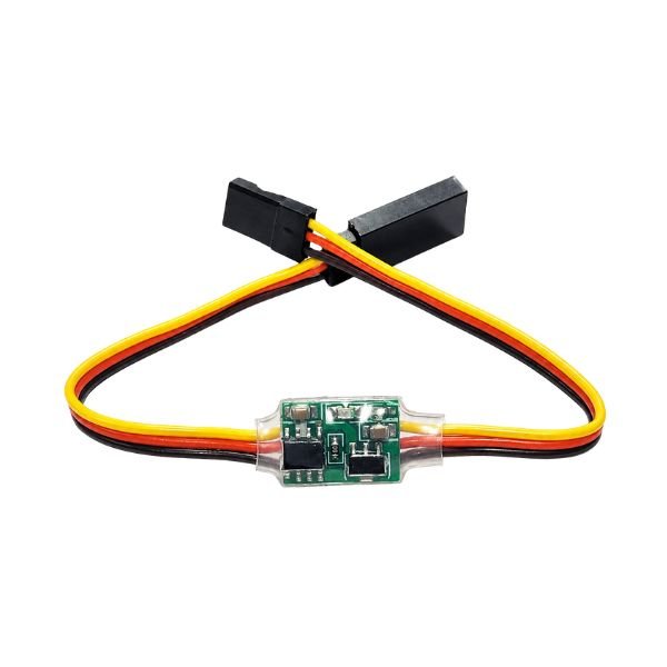 High Voltage Servo Signal Reverser JR connectors front view