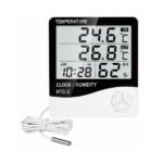 HTC-2 Digital Thermohygrometer with external probe sensor front view