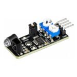 KY-032 IR obstacle sensor PCB top view emitter receiver and pads