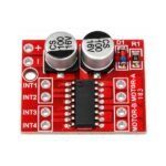 L298N Mini 2-Way Dual H-Bridge DC Motor Driver front view