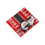L298N Mini 2-Way Dual H-Bridge DC Motor Driver side view