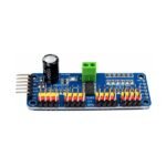 PCA9685 16 Channel 12-Bit PWM Servo Motor Driver side view