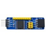 PCF8574 I2C extension board view address pins