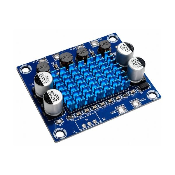 TPA3110 2.0 Channel Digital Stereo Amplifier Board front view