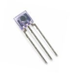 TSL235R sensor 3-pin VCC GND OUT IC back view