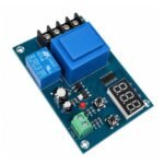 XH-M633 lithium charging board 10-30V DC input side view