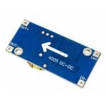 DC-DC step down buck converter 44x22mm PCB top view component layout