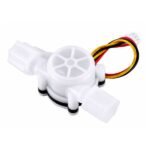 Water flow sensor yf s402 side profile showing pipe connection detail